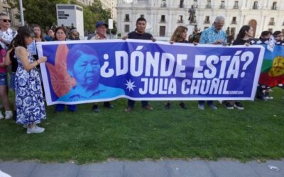 A un año de desaparición de Julia Chuñil – Por Red de Psicólogas por Julia Chuñil
