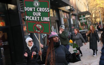 Unionized Starbucks Workers Are on Strike Across the US