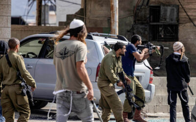 A selvageria de Israel atinge a Cisjordânia