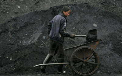 In cima alla montagna nera del carbone