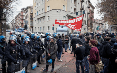 Sgomberato a Torino il centro sociale Askatasuna