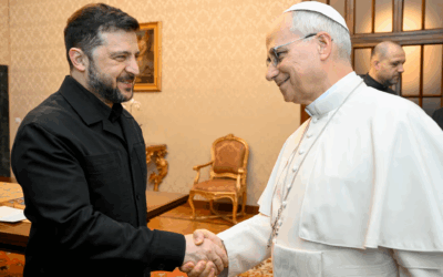 Volodímir Zelenski se reunió con el papa León XIV en Roma en el marco de una nueva gira europea para discutir el acuerdo de paz con Rusia