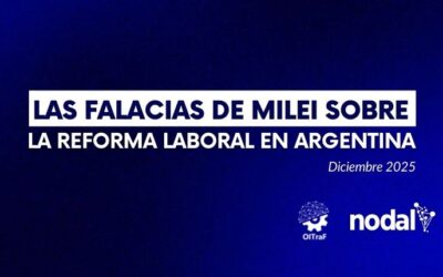 Las falacias de Milei sobre la reforma laboral en Argentina