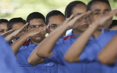 A pedagogia de guerra nas escolas cívico-militares