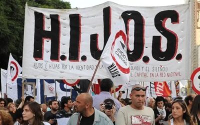 La organización H.I.J.O.S conmemora 30 años de lucha contra la política negacionista