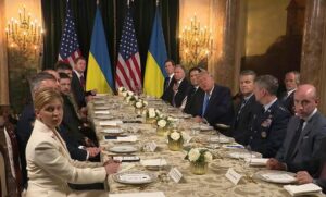Trump, Zelensky meet in Florida on draft of peace plan