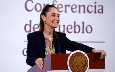 Claudia Sheinbaum rechazó las declaraciones de Trump, quien calificó a migrantes de «criminales profesiones»  