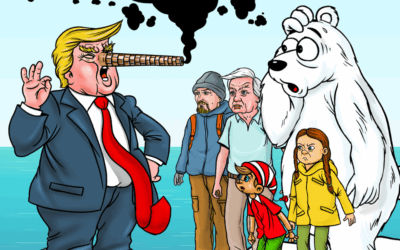 La retahila de mentiras del señor presidente Donald Trump