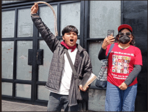 Groups fighting for prosecutor Delia Espinoza