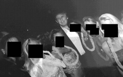 Publican fotos de amigos del pederasta Jeffrey Epstein, incluido Trump