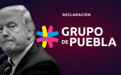 El Grupo de Puebla rechaza las amenazas de Donald Trump contra Gustavo Petro y Claudia Sheinbaum y condena la agresión militar de EEUU contra Venezuela